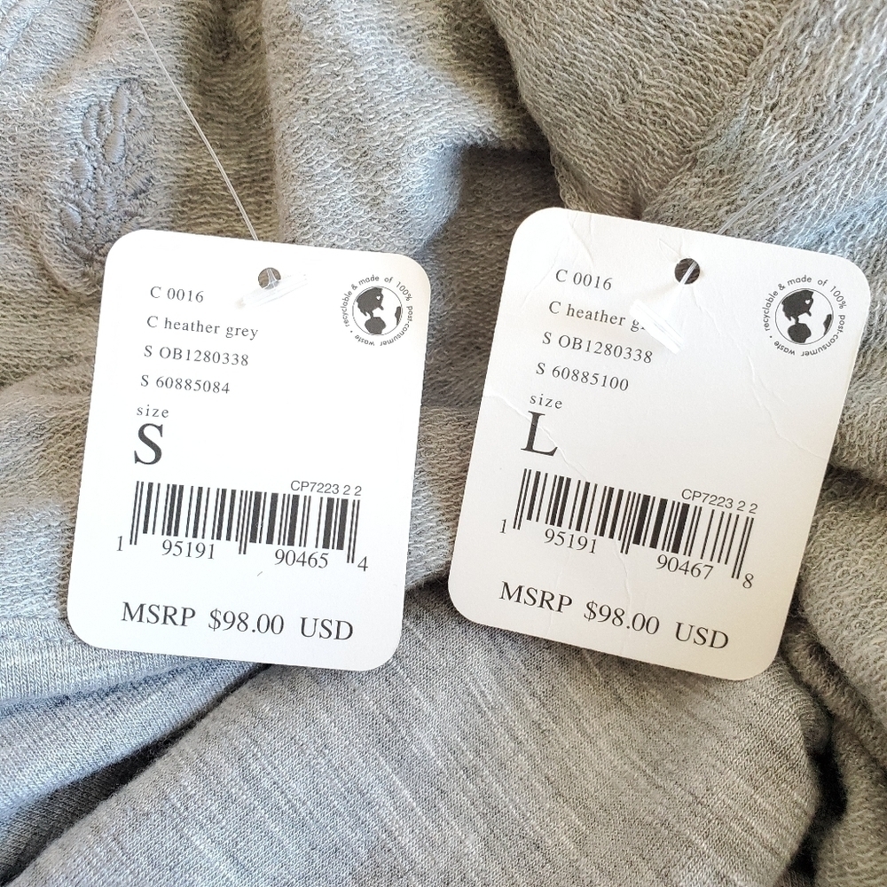 New Free People Movement Surfside Joggers In Heather Grey NWT Size Small - Picture 12 of 15